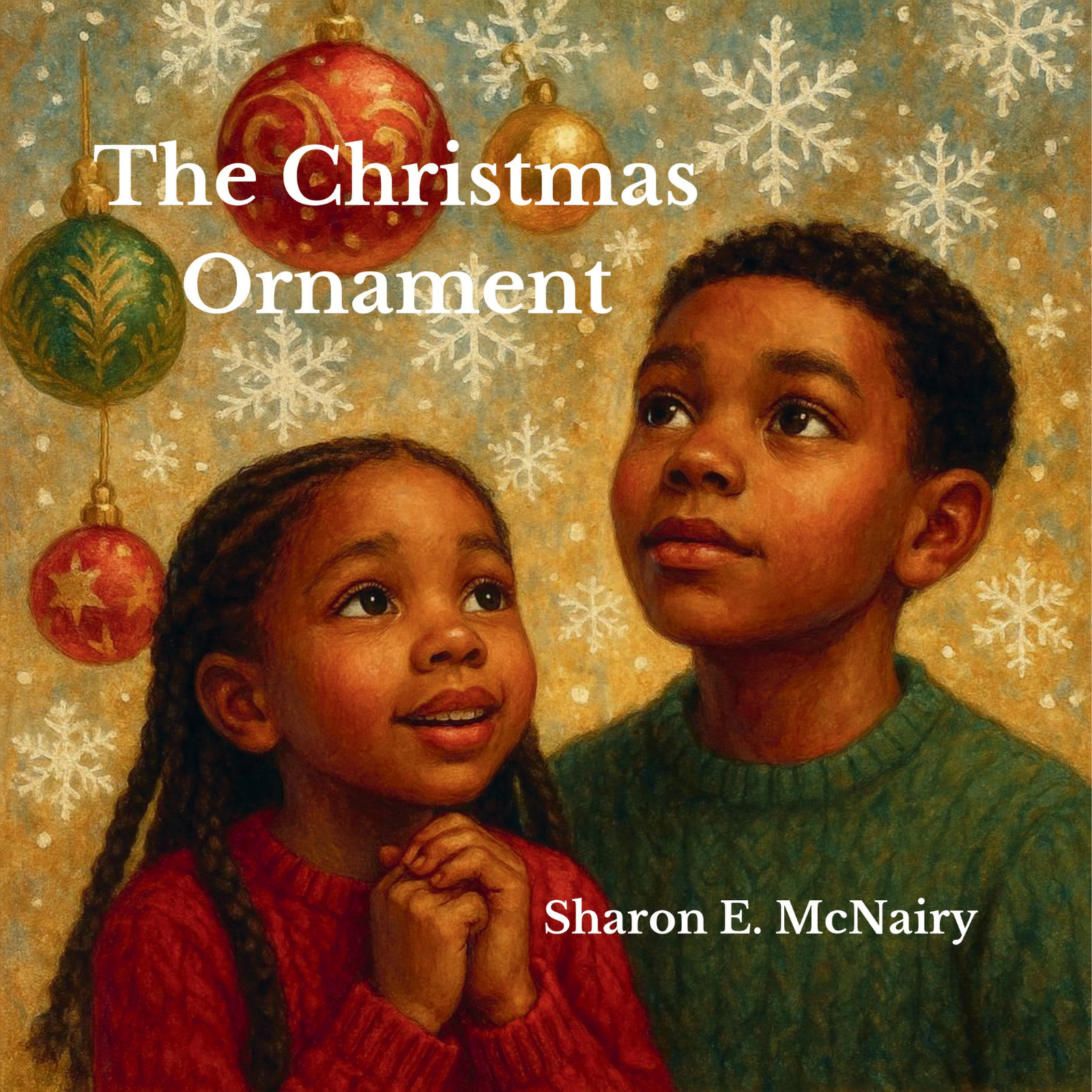 The Christmas Ornament by Sharon E. McNairy - Heartwarming Holiday Story for ages 5 - 11. Available on Amazon
